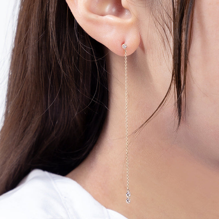 デュオセレスト チェーンピアスAQ-286 LB-54